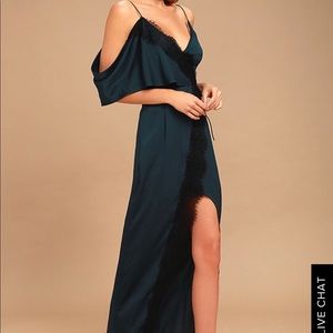 Keepsake stop me navy blue lace Dress From Lulus